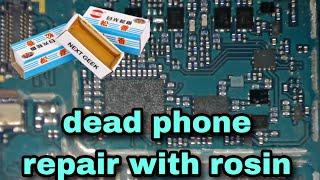 Android dead phone repair with rosin