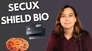 Unboxing SecuX Shield Bio Card Wallet (Bitcoin Pizza Day) | Renda Maior