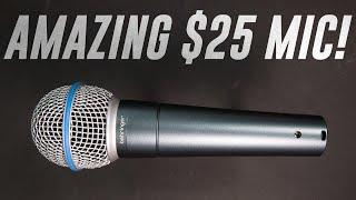 Behringer Dynamic BA 85A Mic Review / Test