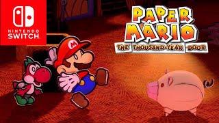 Paper Mario: The Thousand-Year Door (Nintendo Switch) - Walkthrough Part 8 (Twilight Town)