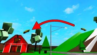 ROBLOX Brookhaven RP - TAXI BARN JUMP STUNT