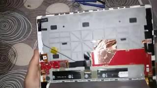 Замена аккумулятора на планшете Lenovo B8000. Replacing the battery on the tablet.