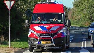 Brandweer met spoed naar inzet in Oostzaan! - Grote zoekactie nadat verdachte op de vlucht slaat!