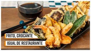 O VERDADEIRO TEMPURA JAPONÊS + MOLHO TRADICIONAL | GOHANCOOK