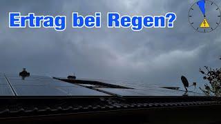 Keine Einspeisung bei Regen? Wichtig für Leute mit Stromspeicher!