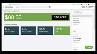 How To Withdraw Your Money On Rumble.com Website // How To Withdraw On Rumble