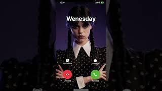 Wednesday Addams Prank Call | Spooky Incoming Call For Halloween 2024