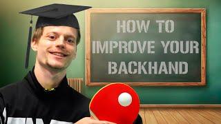 How To Improve Your Backhand In 5 Minutes!