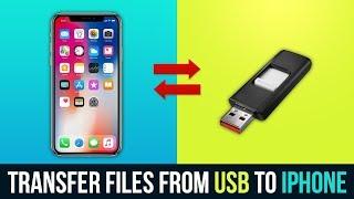 2 Ways to Transfer Files from USB to iPhone (Without Computer) USB Flash Drive for iPhone