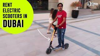 Now Rent Affordable Electric Scooters in Dubai, UAE | Curly Tales