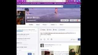 how to post a empower network url on facebook and twitter