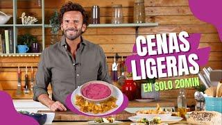 4 CENAS ligeras Fáciles y Saludables en menos de 20 min #cheforopeza