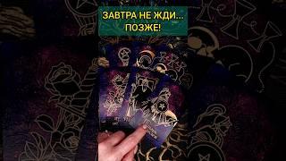 ЧТО ЖДЁТ СОБЫТИЯ НА ЗАВТРА расклад таро #shorts  #гадание #таро