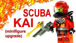 LEGO NINJAGO SEABOUND SCUBA KAI MINIFIGURE UPGRADE