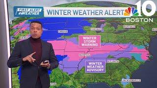 Tracking the next bouts of wintry weather