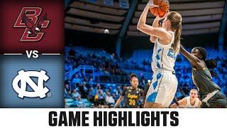 Boston College vs. North Carolina Full Game Replay | 2024-25 ACC Women's Basketball