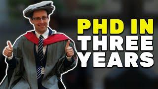 How I Did My PhD In 3 Years With 3 Research Papers (The SECRET Strategy No One Talks About)