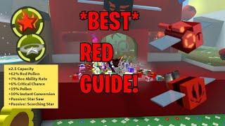 BEST Red Hive Guide 2023! Bee Swarm Simulator (Beesmas)