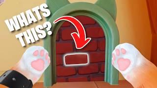 CRAZY Cat Finds More SECRETS In The SECRET ROOM - I Am Cat VR Full Game