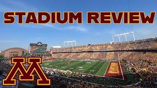 Minnesota Golden Gophers Football Huntington Bank STADIUM REVIEW