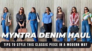 HUGE DENIM HAUL PLUS TIPS TO STYLE THEM THIS SEASON