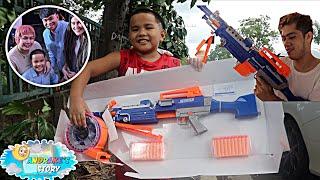 NERF ATTACK SA BRUSKO MANSION! (ANDRAKE STORY)