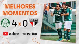 24x VERDÃO! | PALMEIRAS 4 x 0 SÃO PAULO | MELHORES MOMENTOS | FINAL | PAULISTÃO 2022