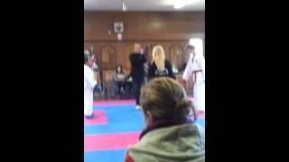 karate kumite final bartosz nowicki vs michelle thicket
