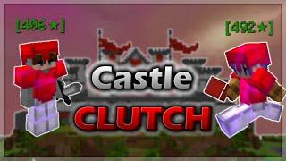 The Craziest Bedwars Castle Clutch Duo Of All Time