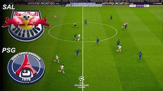 RB Salzburg vs PSG - Round 6 of the UEFA Champions League 2024/2025