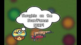 Thoughts on the Scar and Famas NERF | ZombsRoyale.io