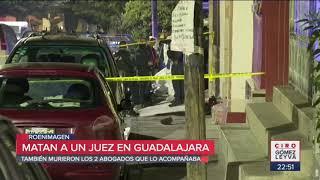 Asesinan a un juez y dos abogados en Tlajomulco | Noticias con Ciro Gómez Leyva