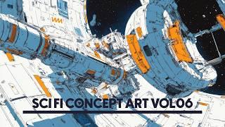 Sci Fi Concept Art Vol. 06 \ Lofi Chillhop For a Voyage Around the Universe