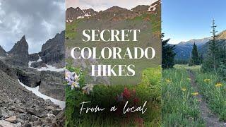 Secret Colorado Hikes with Challenging Terrain