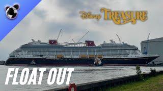 Disney Treasure - Float Out at Meyer Werft Papenburg Germany