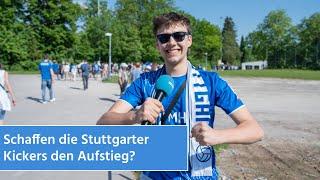 Das sagen die Fans: Schaffen die Stuttgarter Kickers den Aufstieg? | STUGGI.TV