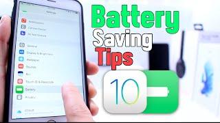 Battery Saving Tips iPhone, iPad