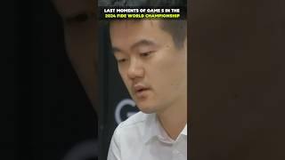 LAST MOMENTS and REACTIONS of Game 5 in the 2024 WORLD CHESS CHAMPIONSHIP