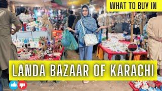 Landa Bazaar Karachi | Branded Saman | Shopping