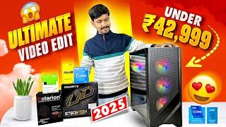 Video Editing PC Build Intel i5 12Gen || 16GB DDR5 RAM With Gigabyte B760M || Offer Price 42,***/-