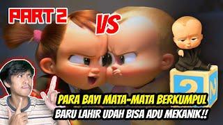 MUNCUL BOSS BAYI BARU DALAM MISI RAHASIA, LEBIH BARBAR LAGI?! | Alur Cerita Film Boss Baby PART 2