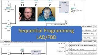 TIA Portal: Sequential Programming in LAD/FBD (Available for ALL PLC's)