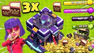 I SPENDING EVERYTHING AS A F2P PLAYER IN CLASH OF CLANS | STARTING NEW YEAR