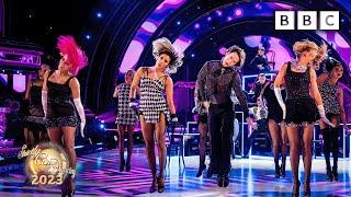 The Strictly Pros' routine wows the audience  BBC Strictly 2023