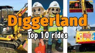 Top 10 rides at Diggerland - Kent, Durham & Yorkshire  | 2022