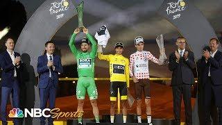 Final ceremonies from the 2019 Tour de France | NBC Sports