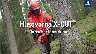 Husqvarna X-CUT™ Unübertroffene Schneidleistung