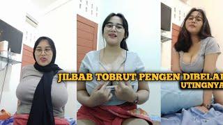 JILBAB TOBRUT CANTIK LIVE REMAS UTING GEDE #jilbabpemersatu #viral