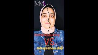 Entrepreneurship vs.  Intrapreneurship : Which Path Inspires You ? #MMS  #shorts #entrepreneurship