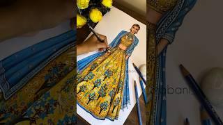 Inspiration: Anita Dongre  #fashionillustration #artstudiobysrabani